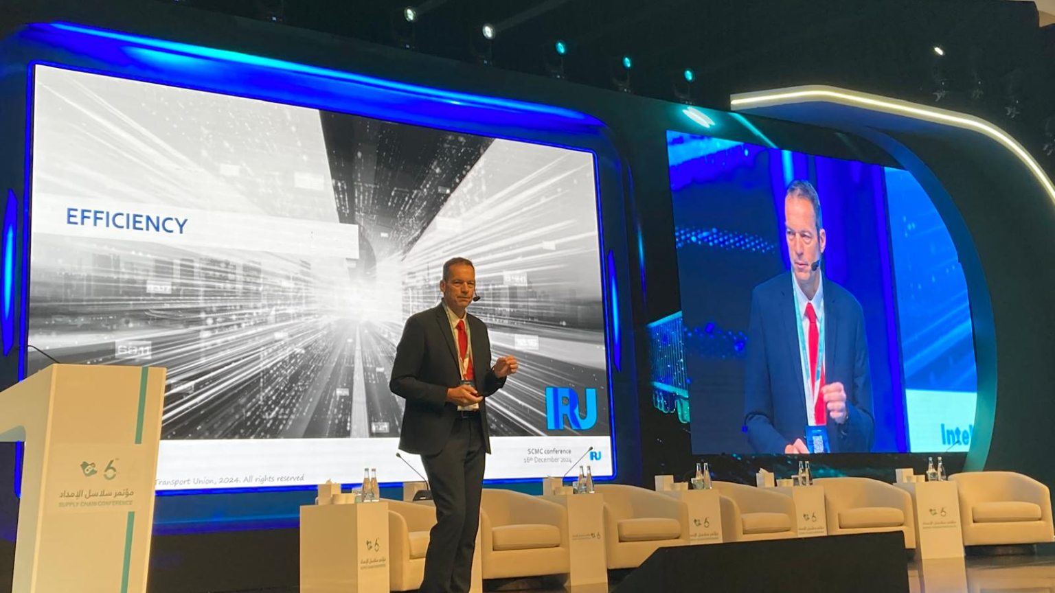 Road transport digitalisation_ IRU sets the course at Saudi logistics event 2