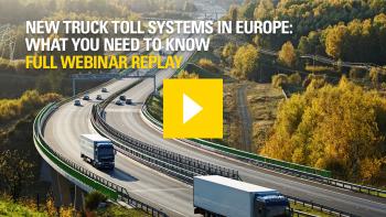 New CO₂ truck tolls in Europe - what you need to know - Full webinar replay